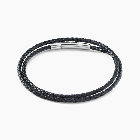 Bracelet Calvino Acier Blanc - Bracelets cuir Homme | Marc Orian
