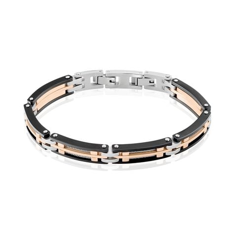 Bracelet Jourdan Priam Acier Bicolore - Fête des pères Homme | Marc Orian