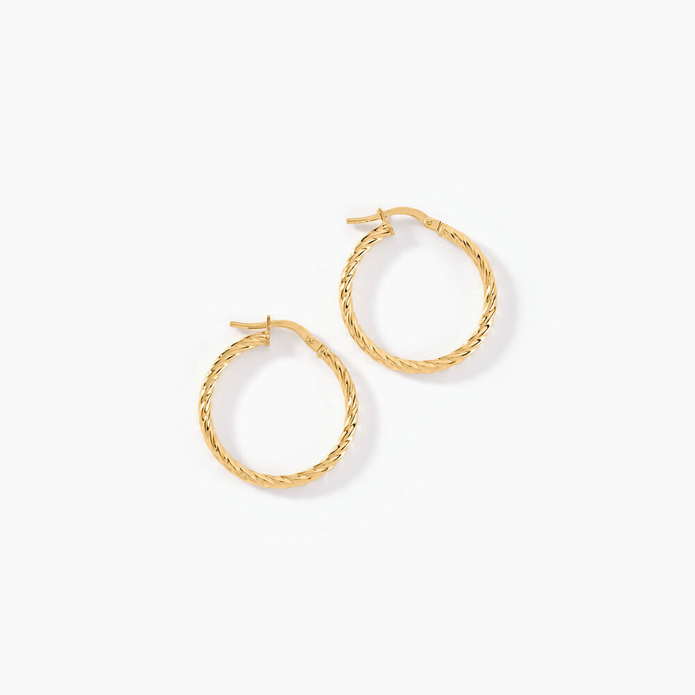 Créoles Bartimee Or Jaune - Créoles Femme | Marc Orian