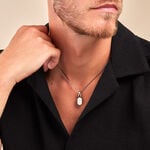 Collier Dax Acier Bicolore Oxyde De Zirconium - Colliers avec pierres Homme | Marc Orian
