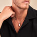 Collier Dax Acier Bicolore Oxyde De Zirconium - Colliers avec pierres Homme | Marc Orian