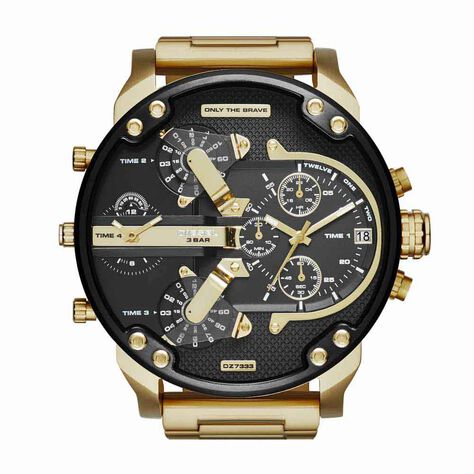 Montre Diesel Mr Daddy 2.0 Noir - Montres &eacute;tanches Homme | Marc Orian