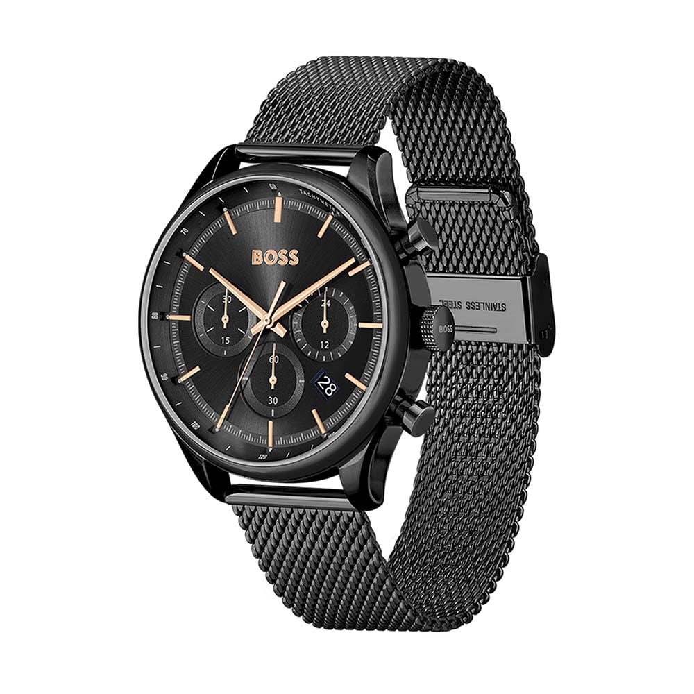 Montre Boss Gregor Noir - Montres &eacute;tanches Homme | Marc Orian