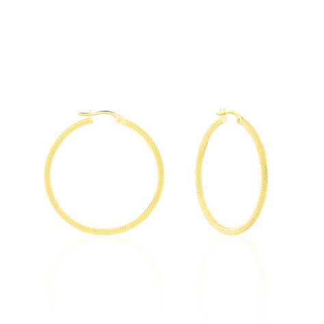 Créoles Ulrica Or Jaune - Créoles Femme | Marc Orian