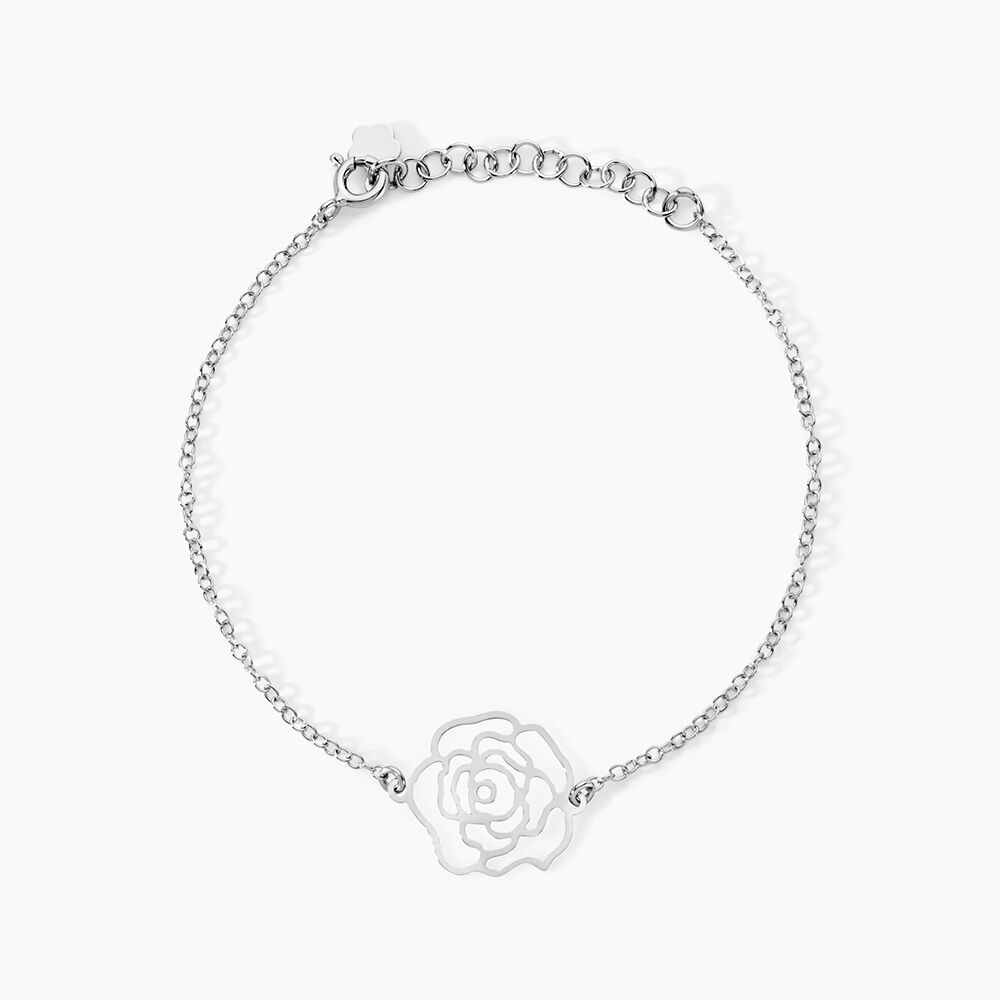 Bracelet Margotte Argent Blanc - Bracelets fantaisie Femme | Marc Orian