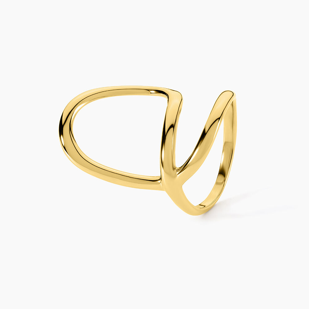 Bague Hesperie Acier Jaune - Bijoux fantaisie Femme | Marc Orian