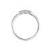 Bague Kasey Argent Blanc Oxyde De Zirconium - Bijoux fantaisie Femme | Marc Orian