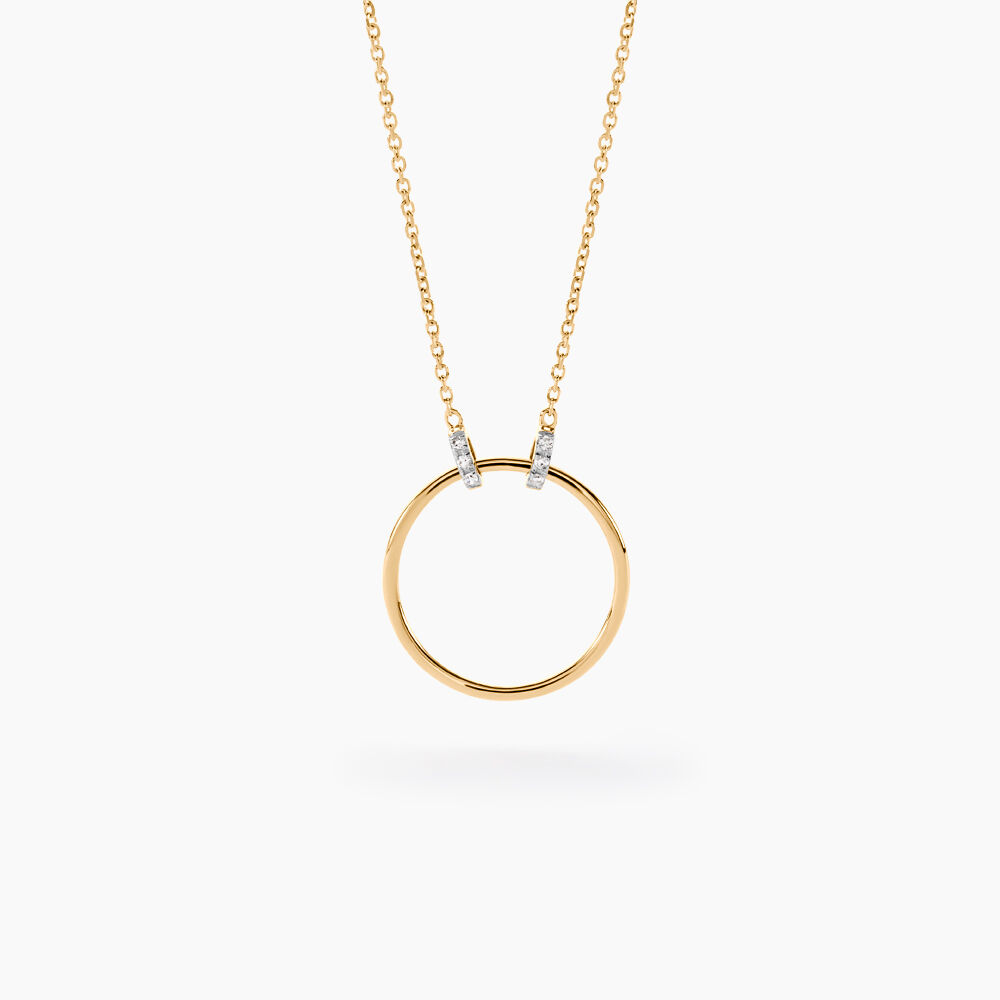 Collier Proserpine Or Jaune Diamant - Colliers avec pierres Femme | Marc Orian