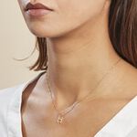Pendentif Lettre H Or Jaune Oxyde - Pendentifs Famille | Marc Orian
