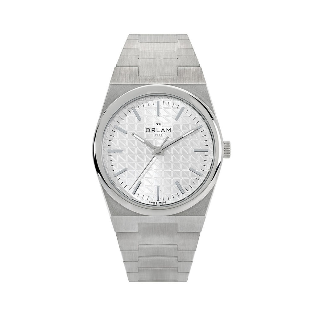 Montre Orlam Elan Argent&eacute; - Montres Homme | Marc Orian