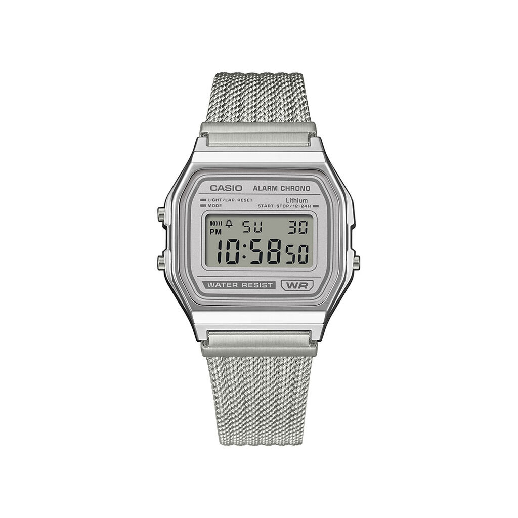 Montre Casio Collection A158W - Montres maille milanaise Unisex | Marc Orian