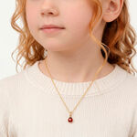 Collier Helidie Coccinelle Or Jaune - Colliers avec pierres Enfant | Marc Orian
