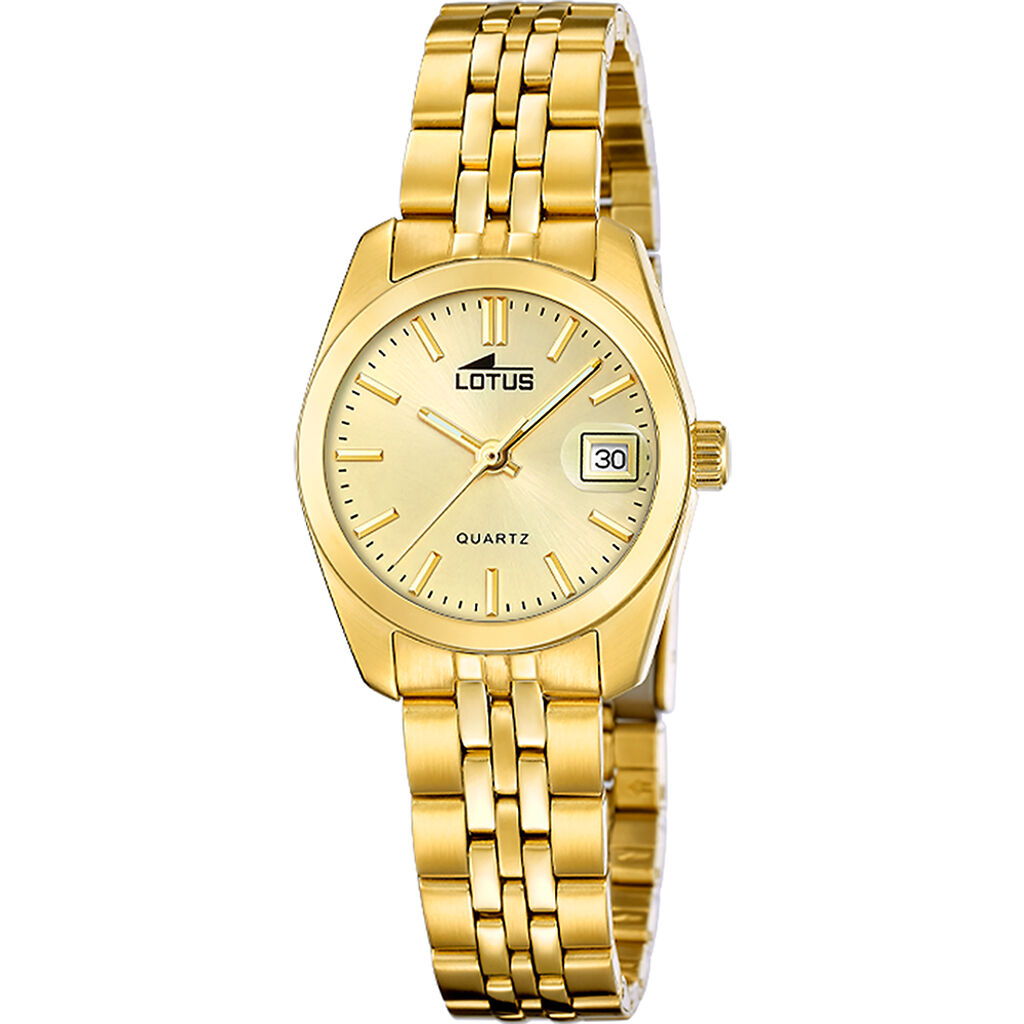 Montre Lotus Freedom Collection Dor&eacute; - Montres &eacute;tanches Femme | Marc Orian