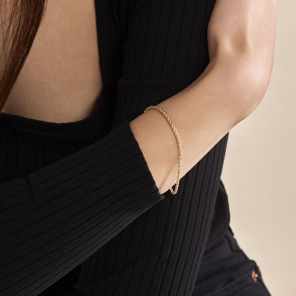 Bracelet Or Jaune - Bracelets mailles Femme | Marc Orian