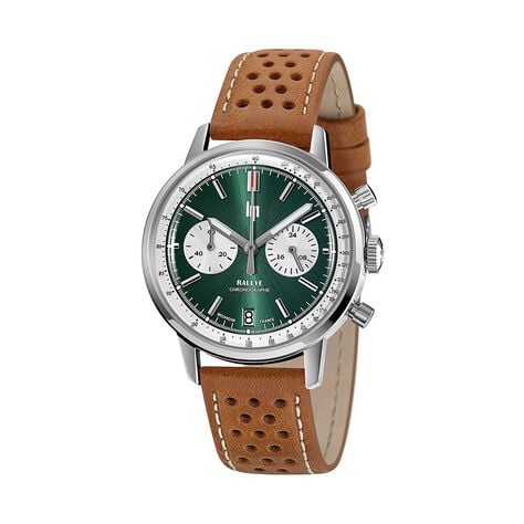 Montre Lip Rallye Meca-Quartz Vert - Montres étanches Homme | Marc Orian