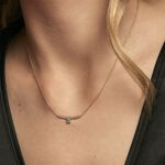 Collier Emeald Is The New Black Or Jaune Emeraude Diamant - Colliers avec pierres Femme | Marc Orian