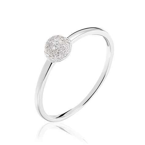 Bague Solitaire Karel Or Blanc Diamant - Solitaires Femme | Marc Orian