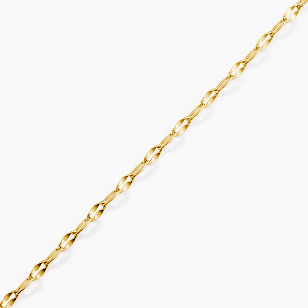 Bracelet Mauricette Acier Jaune - Bracelets cha&icirc;nes Femme | Marc Orian