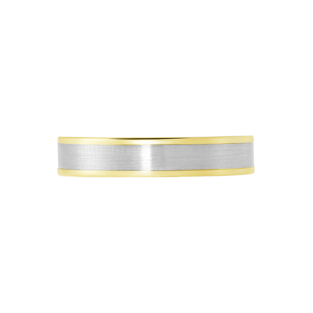 Alliance Darko Or Bicolore - Alliances duo Unisex | Marc Orian