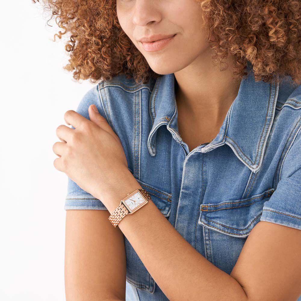 Montre Fossil Raquel Blanc - Montres étanches Femme | Marc Orian