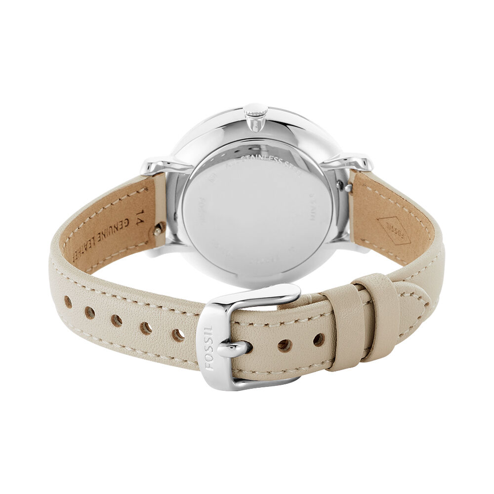 Montre Fossil Jacqueline Blanc - Montres classiques Femme | Marc Orian