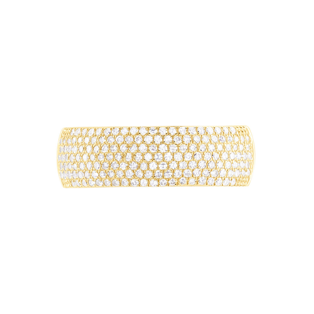Bague Charlotte Or Jaune Diamant - Bagues pierres précieuses Femme | Marc Orian