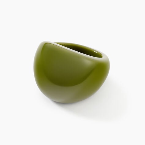 Bague Annah R&eacute;sine Vert - Bagues grosses Femme | Marc Orian