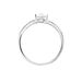 Bague Or Blanc Marinda Oxyde De Zirconium - Solitaires Femme | Marc Orian