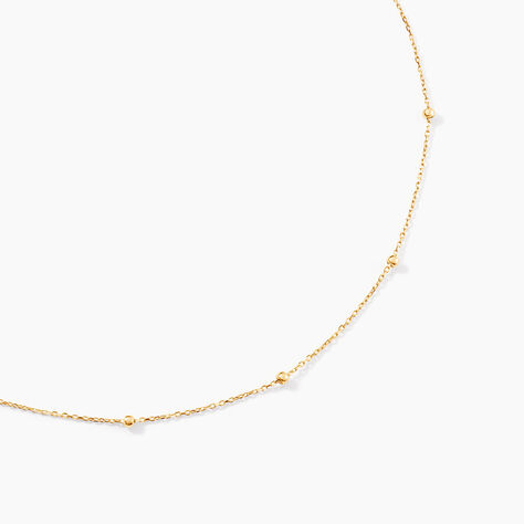 Collier Booker Or Jaune - Colliers ete Femme | Marc Orian