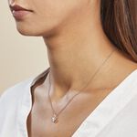Pendentif Eudocie Coeur Lisse Or Blanc - Pendentifs Famille | Marc Orian