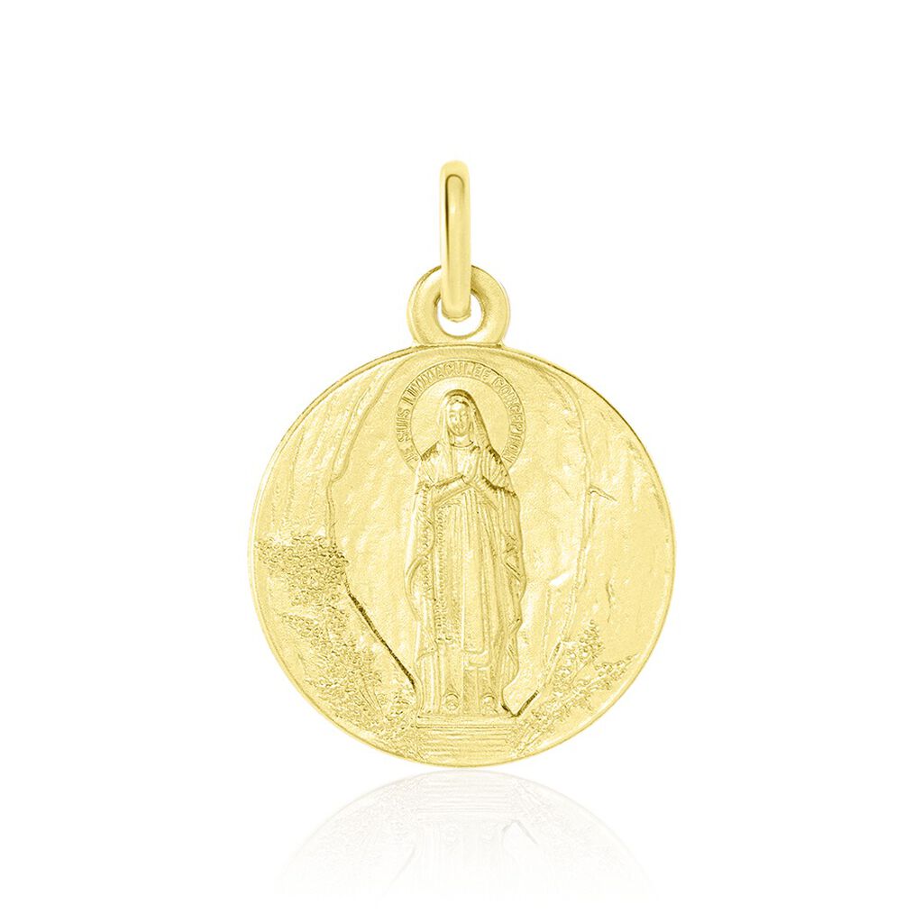 Medaille Or Jaune Vierge - Pendentifs Famille | Marc Orian