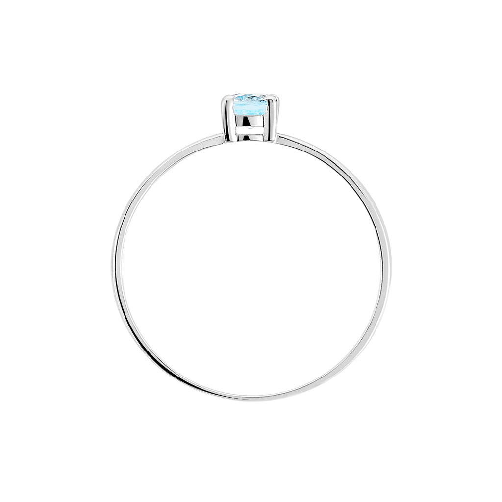 Bague Lily Or Blanc Topaze - Bagues Femme | Marc Orian