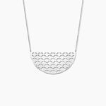 Collier Yelda Acier Blanc - Colliers fantaisie Femme | Marc Orian