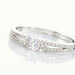 Bague Solitaire Katalina Or Blanc Diamant - Parures de mariage Femme | Marc Orian