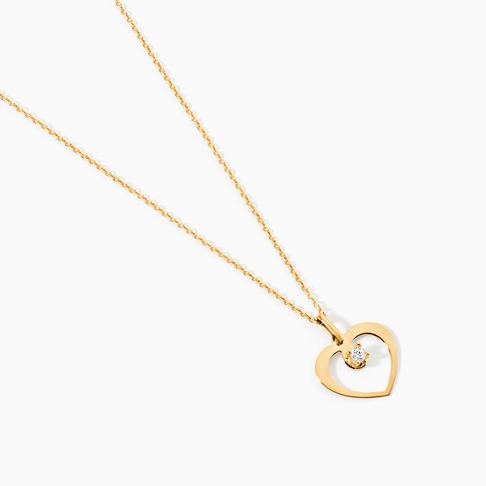 Collier Rohanna Or Jaune Oxyde De Zirconium - Colliers avec pierres Femme | Marc Orian