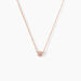 Collier Auxana Argent Rose Oxyde De Zirconium - Colliers avec pierres Femme | Marc Orian