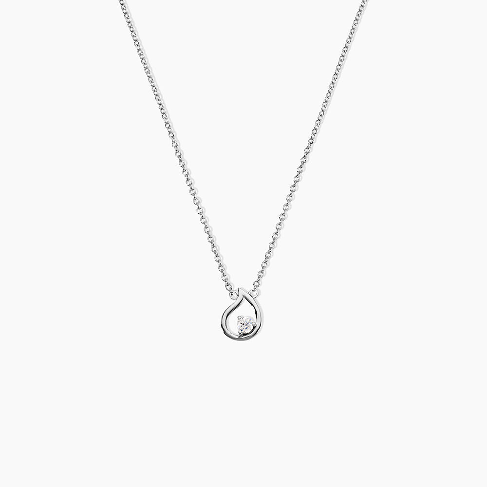 Collier Argent Sidonio Oxydes De Zirconium - Colliers avec pierres Femme | Marc Orian