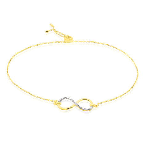 Bracelet Infino Or Jaune Diamant - Bracelets chaînes Femme | Marc Orian