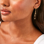 Boucles D'Oreilles Pendantes Brooks Or Jaune - Pendantes Femme | Marc Orian