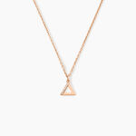 Collier Lorena Argent Rose Oxyde De Zirconium - Colliers avec pierres Femme | Marc Orian