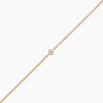 Bracelet Jil Plaqu&eacute; Or Jaune Oxyde De Zirconium - Bracelets fantaisie Femme | Marc Orian