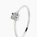 Bague Sandrine Or Blanc Diamant - Parure de mariage Femme | Marc Orian