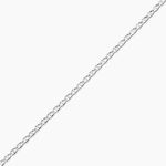 Cha&icirc;ne Capucin Or Blanc Maille Marine Plate - Chaines Femme | Marc Orian