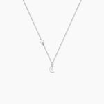 Collier Rohanne Argent Blanc - Colliers fantaisie Femme | Marc Orian
