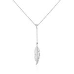 Collier Aliza Argent Blanc - Colliers fantaisie Femme | Marc Orian
