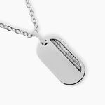 Collier Phebus Him Classique Acier Blanc - Colliers fantaisie Homme | Marc Orian