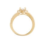 Bague Myriama Plaqu&eacute; Or Jaune Oxyde De Zirconium - Bijoux fantaisie Femme | Marc Orian