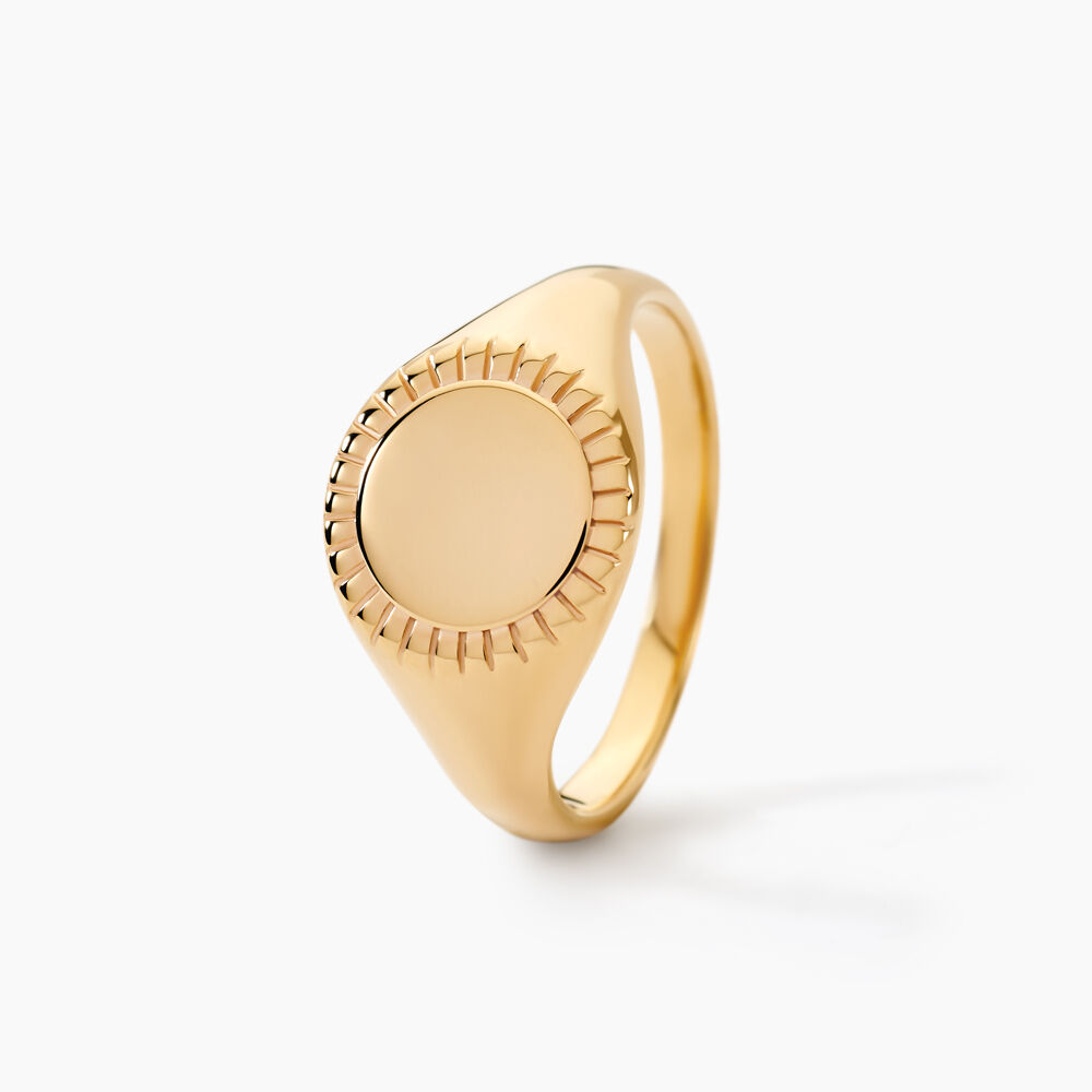 Chevali&egrave;re Plaqu&eacute; Or Jaune Louie - Chevali&egrave;res Homme | Marc Orian