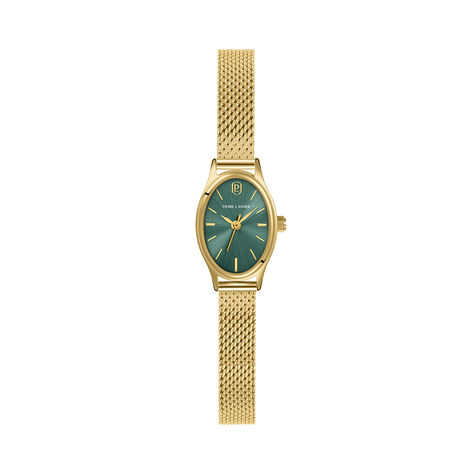 Montre Pierre Lannier Lannier Ovalia Vert - Montres &eacute;tanches Femme | Marc Orian