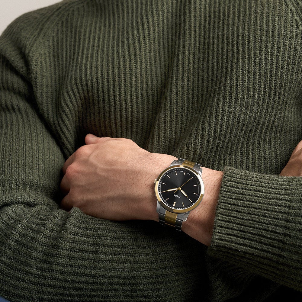 Montre Fossil Minimalist Noir - Montres &eacute;tanches Homme | Marc Orian